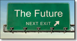 Photo Future next exit sign